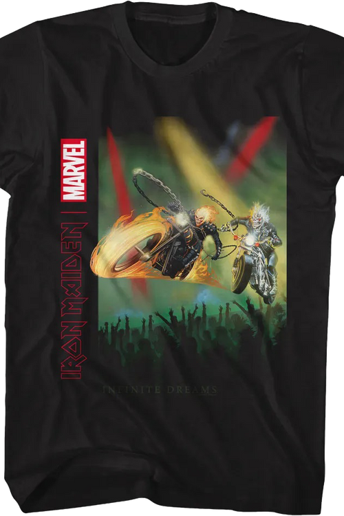 Infinite Dreams Ghost Rider & Iron Maiden T-Shirt