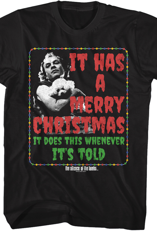 It Has A Merry Christmas Silence Of The Lambs T-Shirt