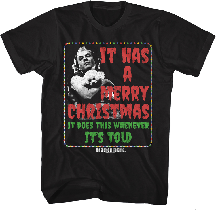 It Has A Merry Christmas Silence Of The Lambs T-Shirt