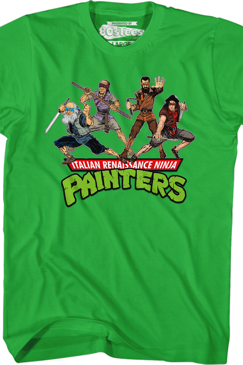 Italian Renaissance Ninja Painters Shirt