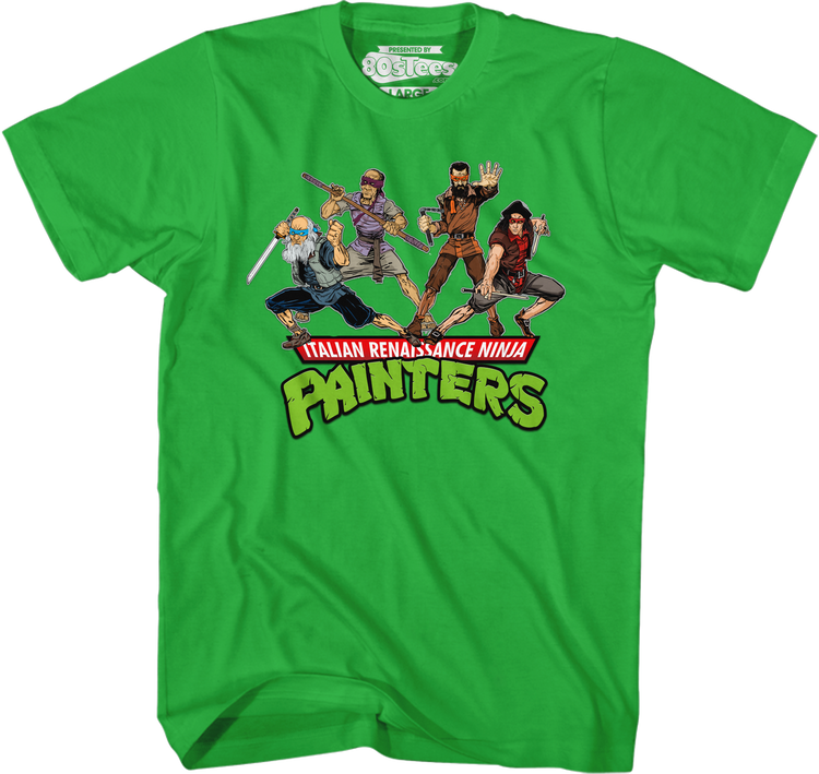 Italian Renaissance Ninja Painters Shirt