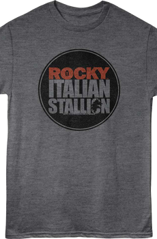 Italian Stallion Circle Rocky T-Shirt