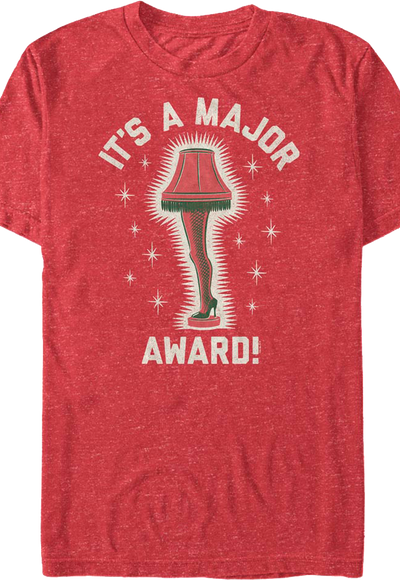 It's A Major Award Christmas Story T-Shirt