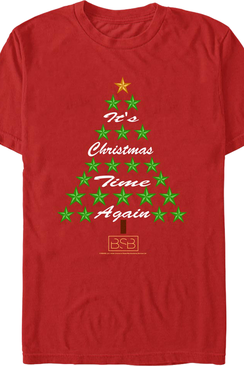 It's Christmas Time Again Backstreet Boys T-Shirt