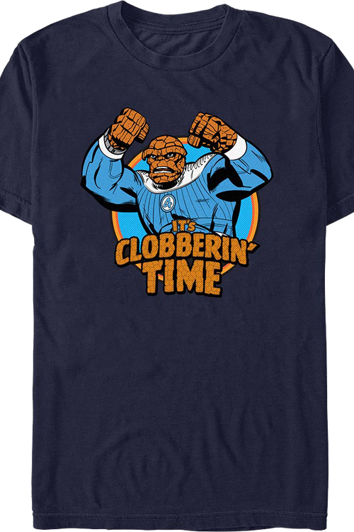 It's Clobberin' Time Fantastic Four T-Shirt