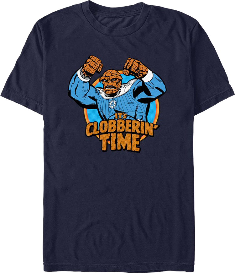 It's Clobberin' Time Fantastic Four T-Shirt