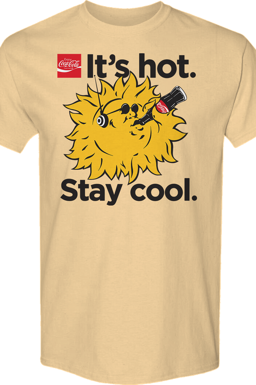 It's Hot Stay Cool Coca-Cola T-Shirt