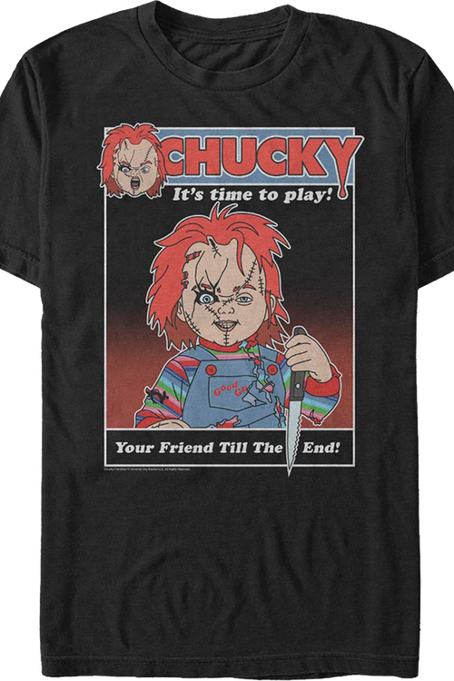 It's Time To Play Child's Play T-Shirt
