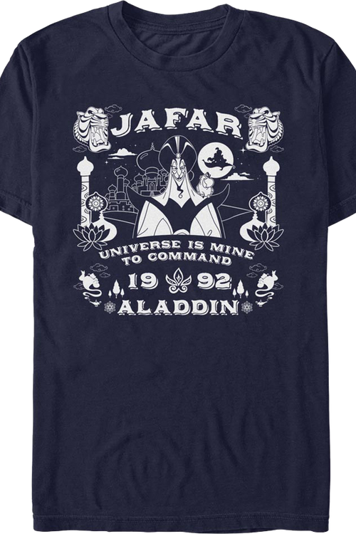 Jafar Universe Is Mine To Command Aladdin T-Shirt