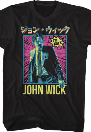 Japanese Poster John Wick T-Shirt