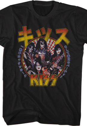 Japanese Poster KISS T-Shirt