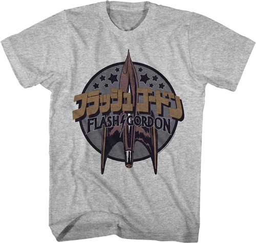 Japanese Text Flash Gordon T-Shirt
