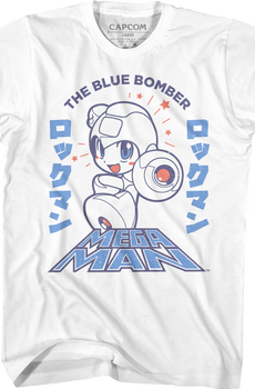 Japanese Text Mega Man T-Shirt