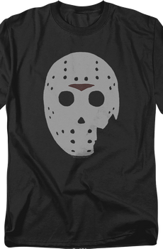 Jason Voorhees Broken Hockey Mask Friday the 13th T-Shirt