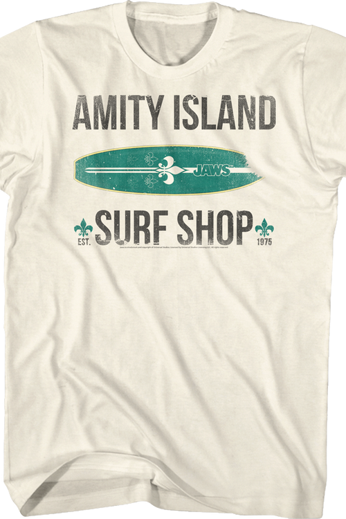 JAWS Amity Island Surf Shop Shirt