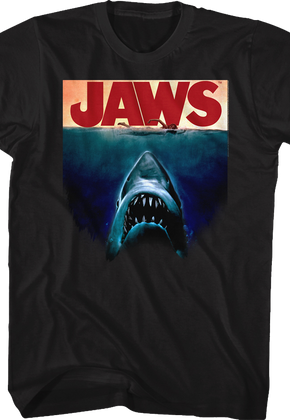 Partial Poster Jaws T-Shirt