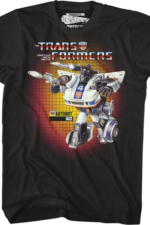 Jazz Box Art Transformers T-Shirt