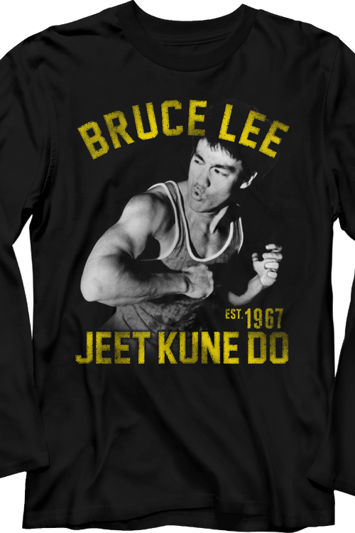 Jeet Kune Do Bruce Lee Long Sleeve Shirt