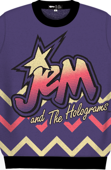 Jem And The Holograms Knitted Sweater