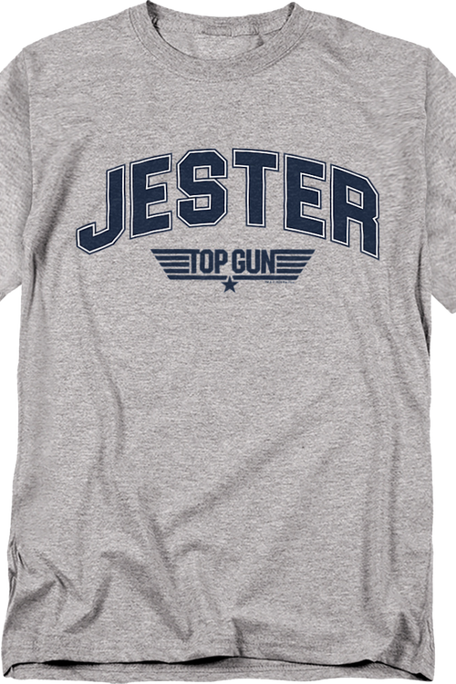 Jester Chenille Letters Top Gun T-Shirt