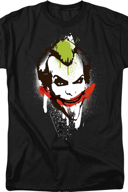 Joker Splattered Paint DC Comics T-Shirt