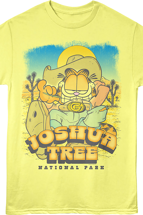 Joshua Tree National Park Garfield T-Shirt