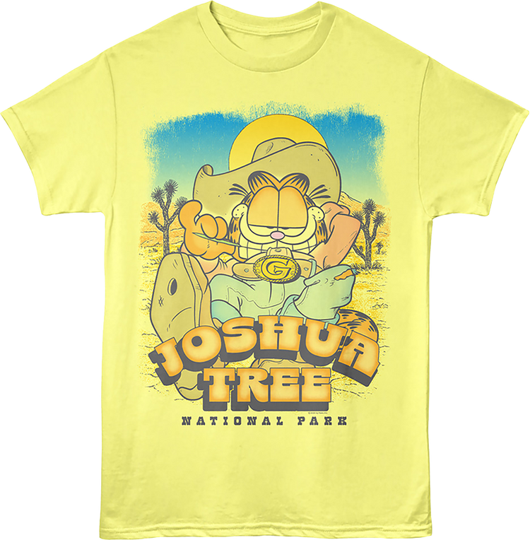 Joshua Tree National Park Garfield T-Shirt