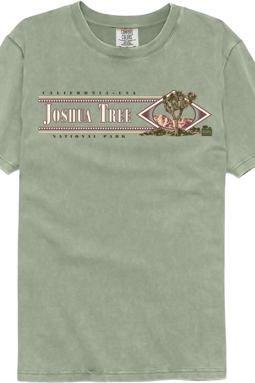 Joshua Tree Retro NPCA Comfort Colors Brand T-Shirt