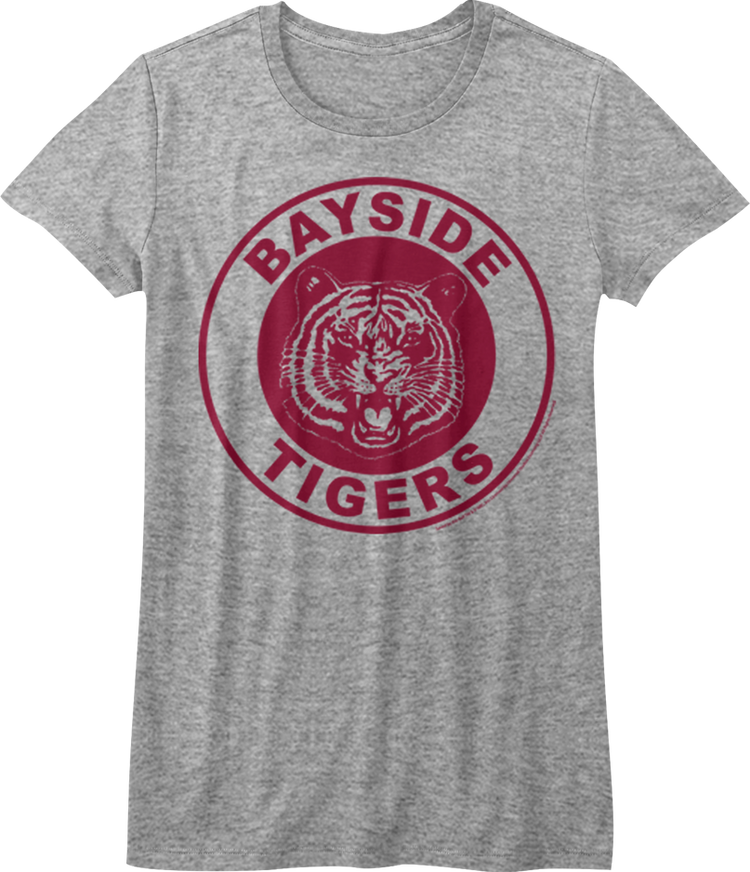 Ladies Tiger Face Saved By The Bell T-Shirt