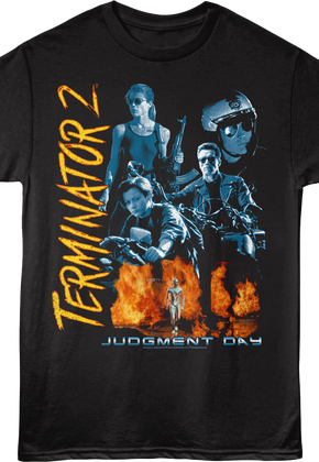 Judgment Day Collage Terminator 2 T-Shirt