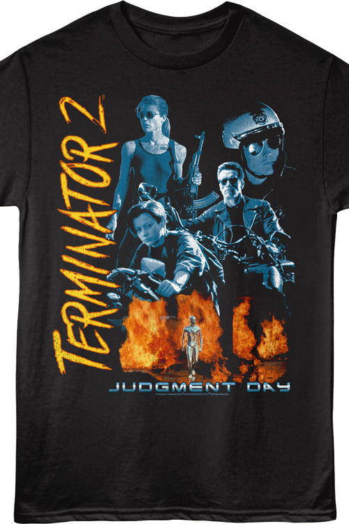 Judgment Day Collage Terminator 2 T-Shirt