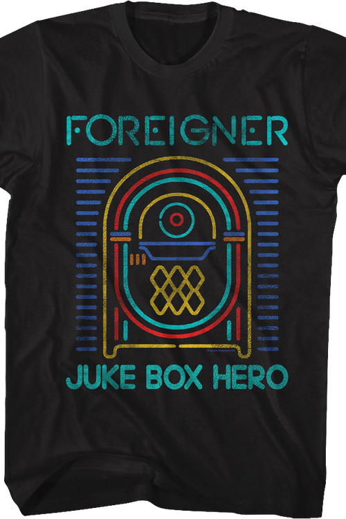 Juke Box Hero Foreigner T-Shirt