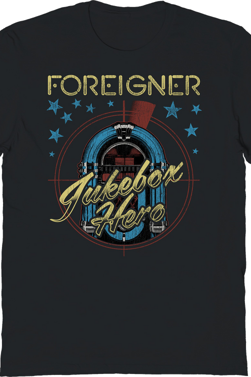 Jukebox Hero Foreigner T-Shirt