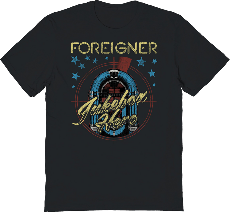 Jukebox Hero Foreigner T-Shirt