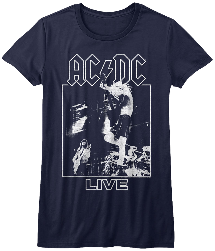 Ladies ACDC Live Shirt