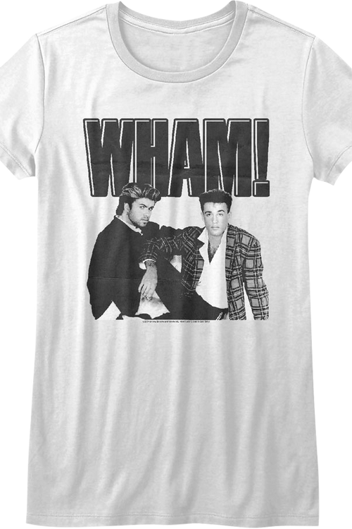 Ladies Black and White Wham Shirt