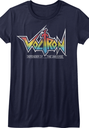 Womens Defender of the Universe Logo Voltron Shirt