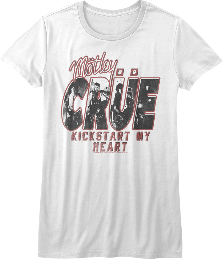 Womens Kickstart My Heart Motley Crue Shirt