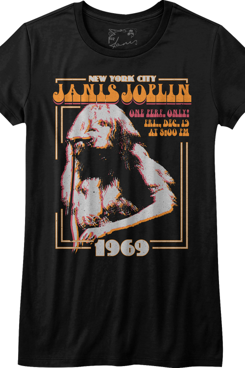 Womens New York City Janis Joplin Shirt