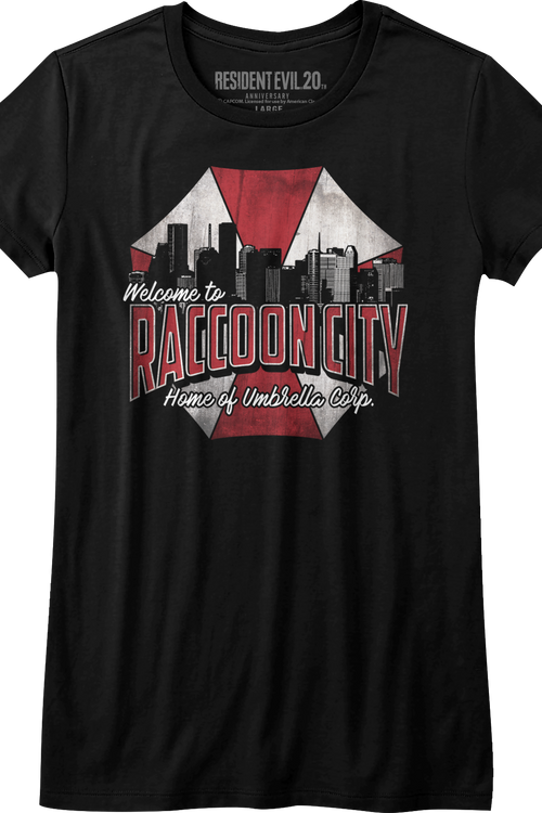 Womens Raccoon City Resident Evil Shirt