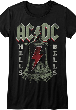 Ladies Ringin' Hells Bells ACDC Shirt