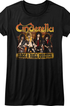 Ladies Rock and Roll Forever Cinderella Shirt