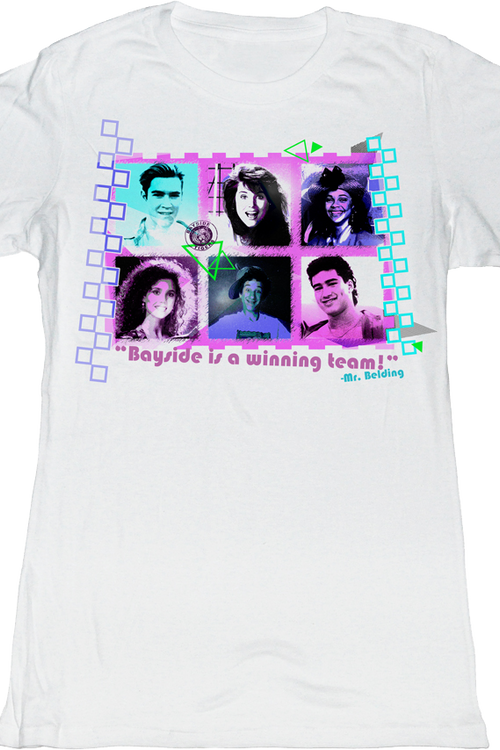 Womens Winning Team Saved By The Bell Shirt