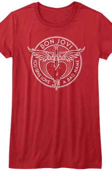 Ladies You Give Love A Bad Name Bon Jovi Shirt