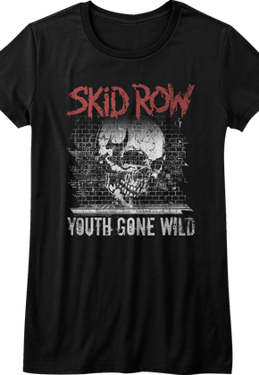 Ladies Graffiti Skid Row Shirt