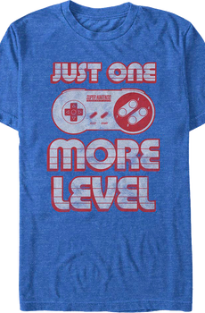 Just One More Level Super Nintendo T-Shirt