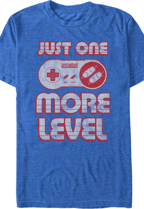 Just One More Level Super Nintendo T-Shirt