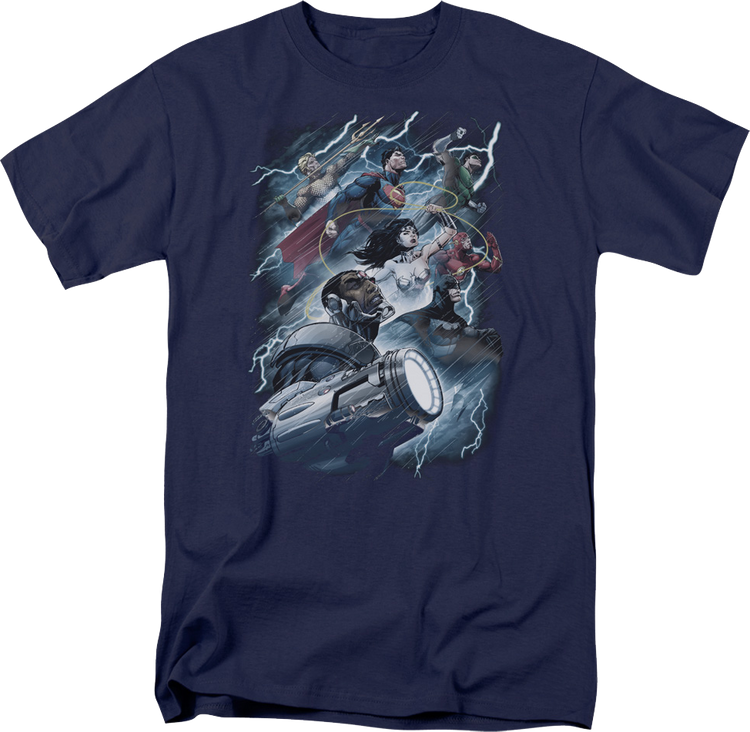 Justice League Heroes DC Comics T-Shirt
