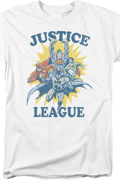 Justice League To The Rescue DC Comics T-Shirt