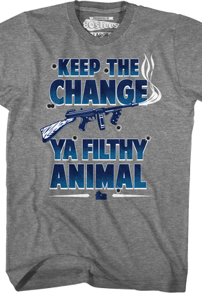 Keep The Change Ya Filthy Animal Home Alone T-Shirt